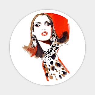 Fashion illustration Magnet